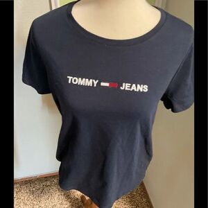 NWOT Tommy Jeans Blue Short Sleeve Tee Size Medium #153